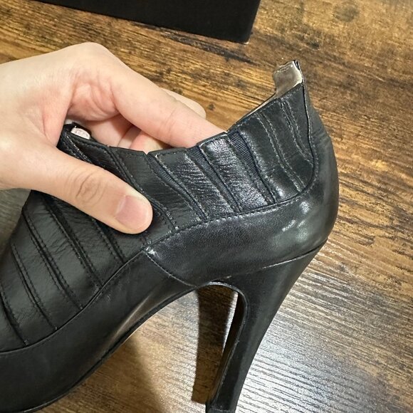 Chanel Leather Ankle Boots - Picture 9 of 9